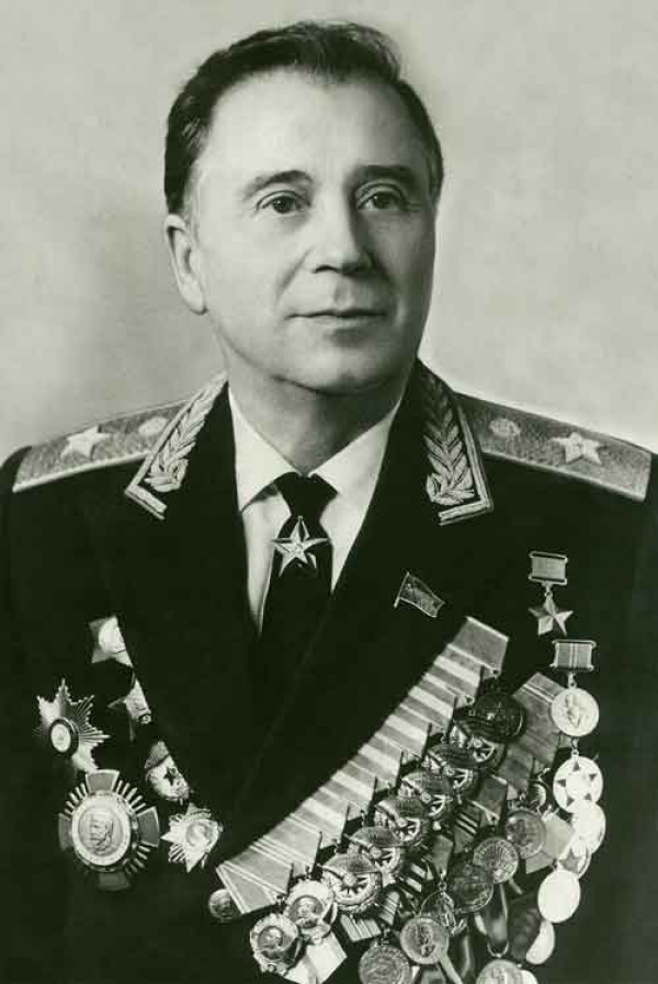 Armádní generál Ivan Grigorjevič Pavlovskij (1909–1999), velitel invazních armád států Varšavské smlouvy do Československa 21. srpna 1968. Zdroj: Wikipedia.